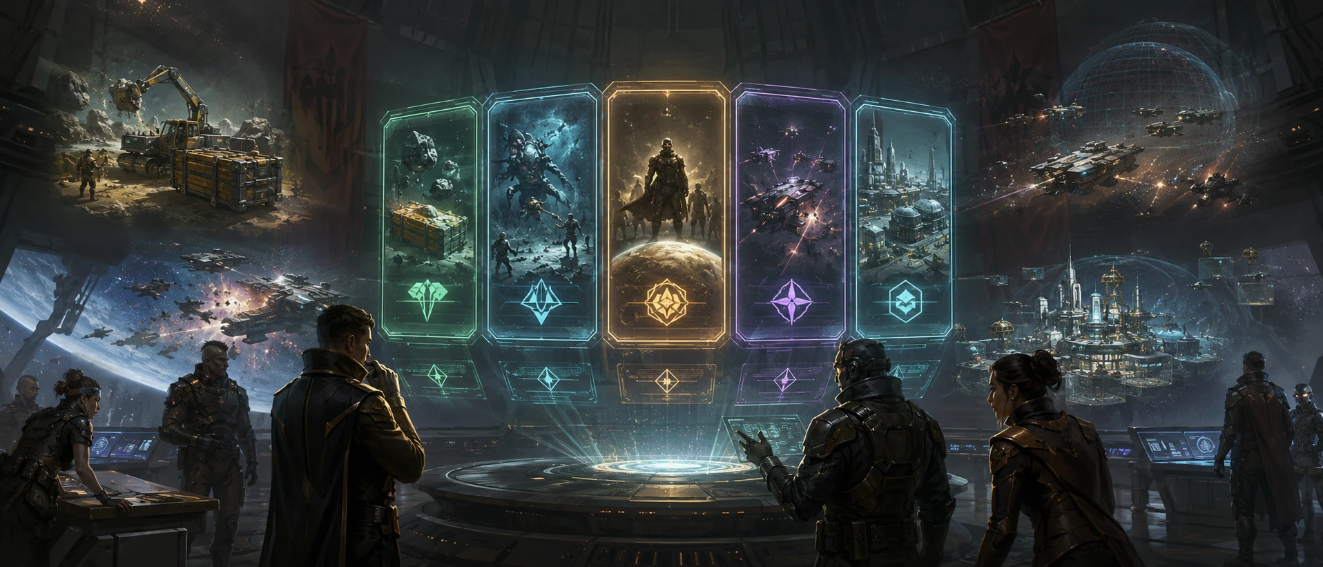 The Mercenary Contract: Complete Dynamic Bounties in Interstellar Empires